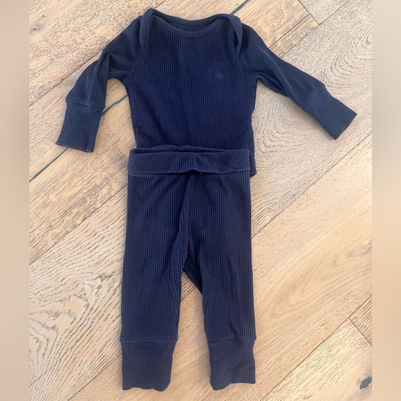 7 piece Gap Carters Cat & Jack 3-6 months bundle Stripe Star Speckle Ribbed Blue - Picture 4 of 16